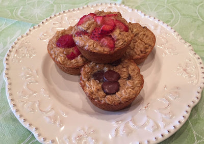 Almond Butter Oatmeal Cups