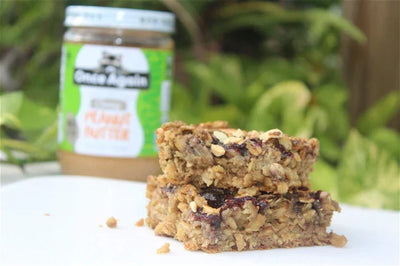 Peanut Butter Jelly Oatmeal Bars