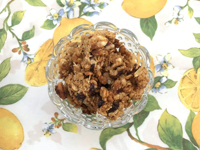 Lemon Tahini Granola