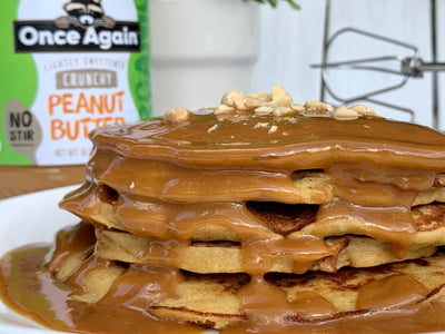 Banana Peanut Butter Pancakes