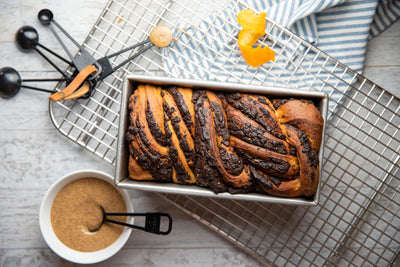 Chocolate Orange Almond Babka