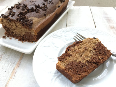 Peanut Butter and Chocolate Banana Bread