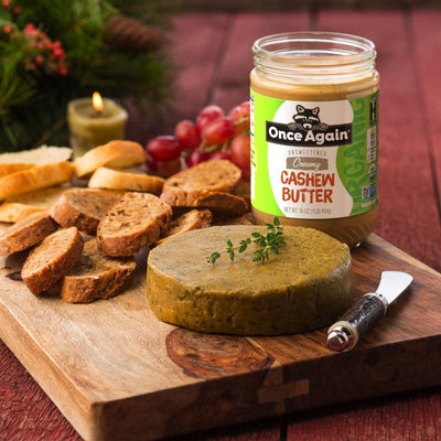 Herbed Cashew Butter “Cheese”