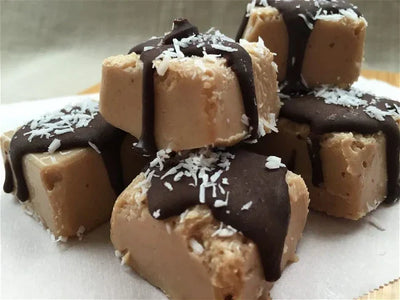 Peanut Butter Banana Chilled Fudge