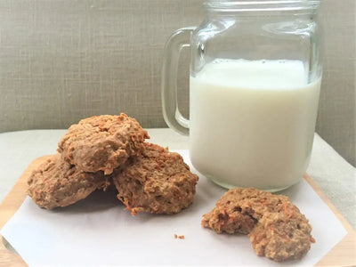 Peanut Butter Carrot Cake Cookies