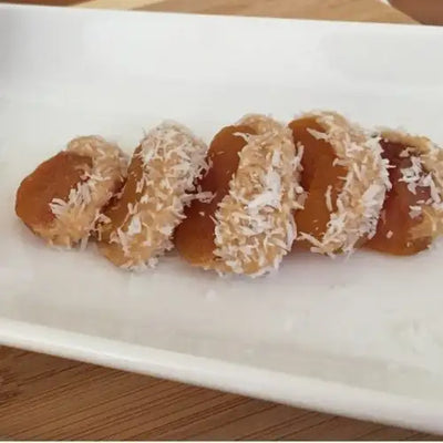 Stuffed Apricots with Sunflower Seed Butter