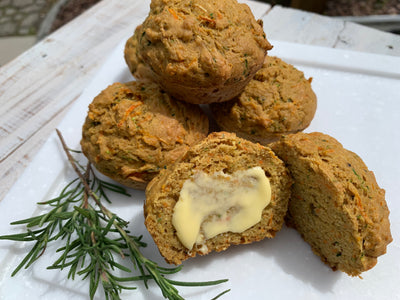 Veggie Tahini Biscuits