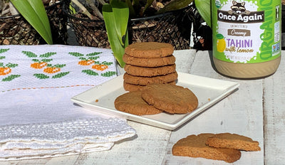 Lemon Tahini Cookies