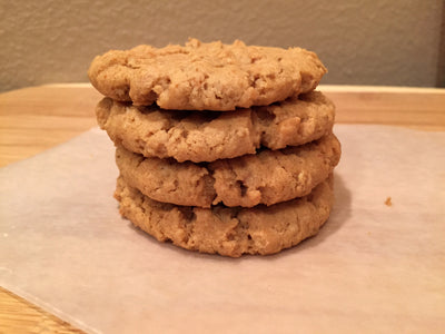 Vegan and Gluten Free Peanut Butter Cookies