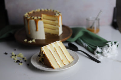 White Chocolate Peanut Butter Cake