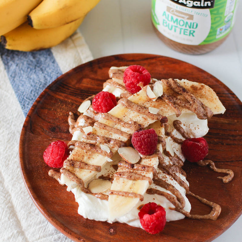 Once Again Almond Butter 9 lbs Bucket / Each Creamy Organic Almond Butter Bucket, Lightly Toasted - 9 lbs