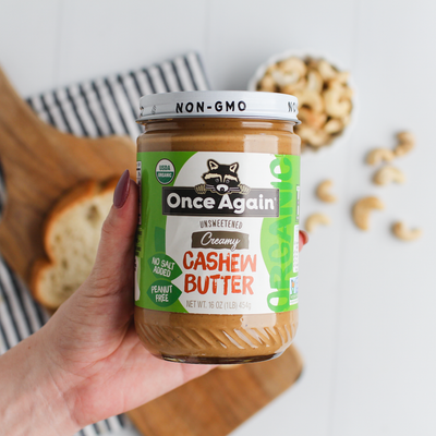 Once Again Cashew Butter Organic Cashew Butter - Unsweetened - 16 oz