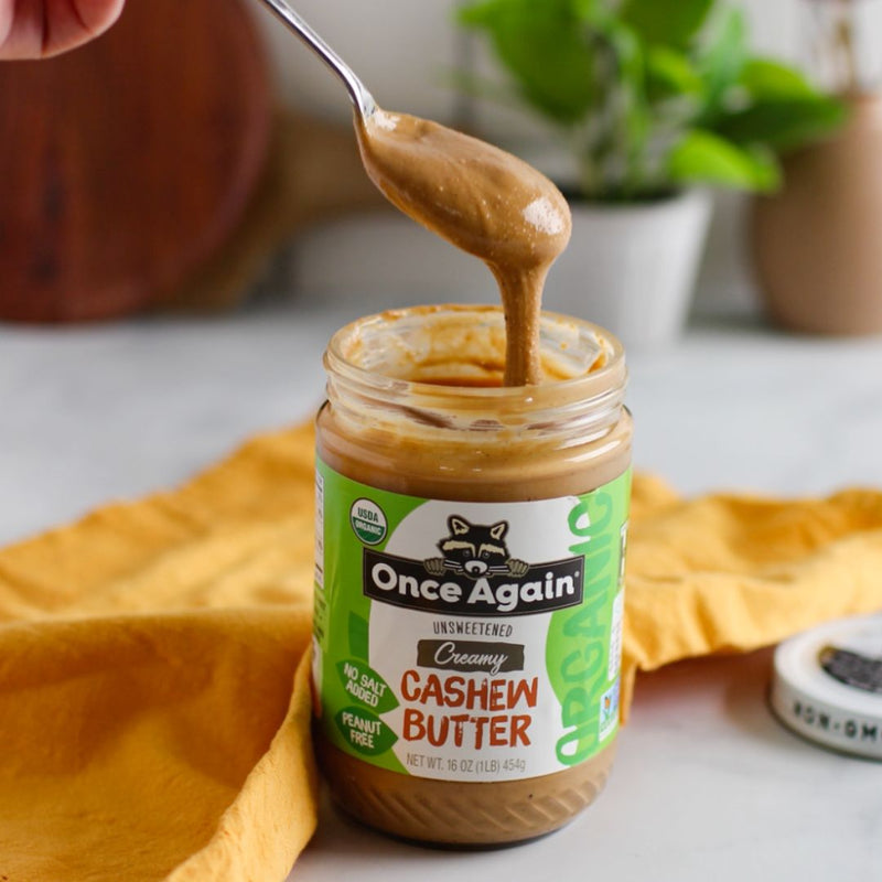 Once Again Cashew Butter Organic Cashew Butter - Unsweetened - 16 oz