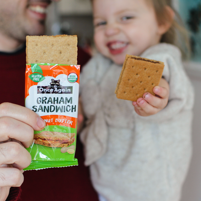 Once Again Crackers Box of 8 Peanut Butter Graham Sandwiches