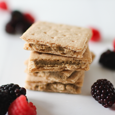 Once Again Crackers Box of 8 Sunflower Butter Graham Cracker Sandwiches - Organic, Non-GMO Cracker Snacks