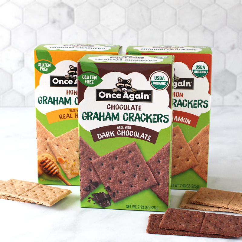 Once Again Graham Crackers Dark Chocolate Graham Crackers