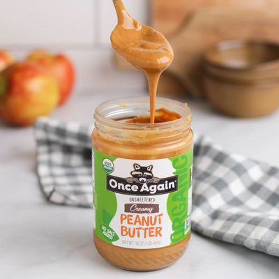 Once Again peanut butter Organic Creamy Peanut Butter - Salt Free, Unsweetened - 16 oz